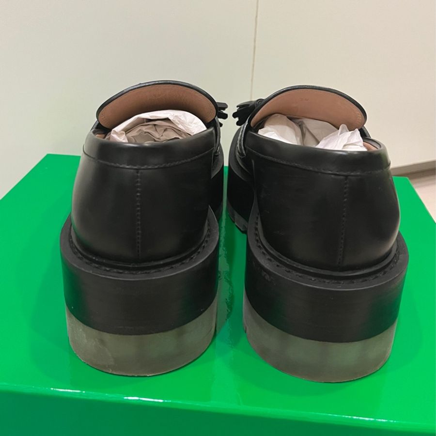 BV 流蘇冰底厚底樂福鞋🧊Bottega Veneta Tassels Loafers on high sole-10