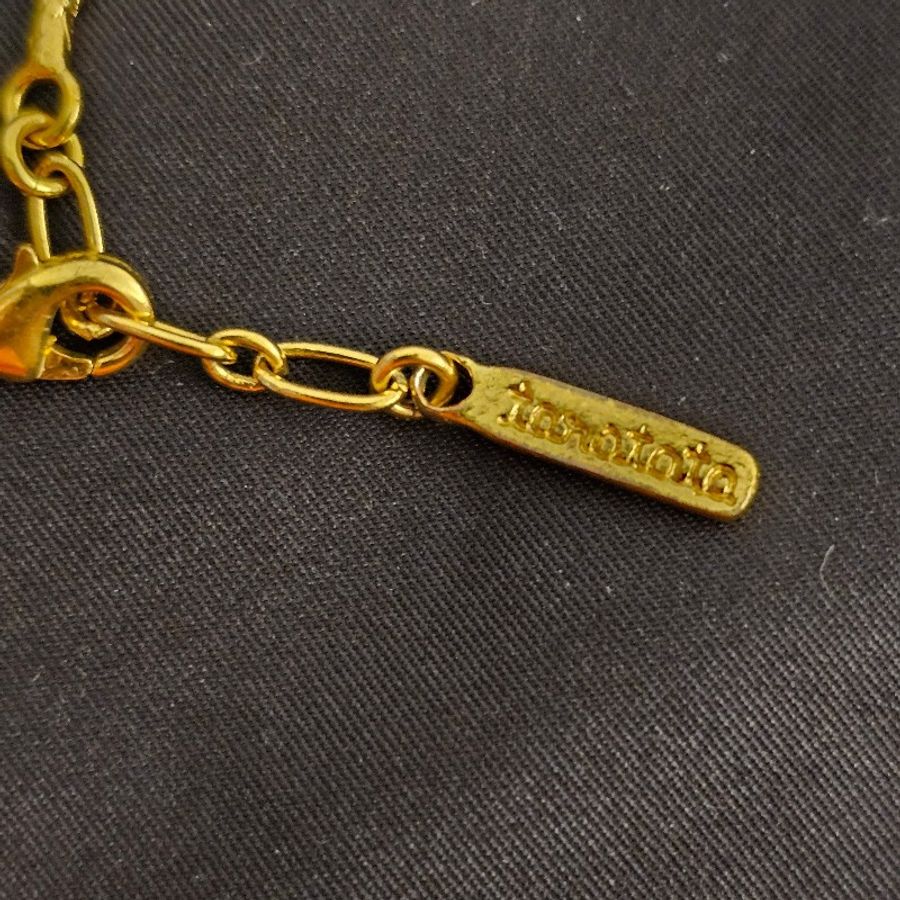 taratata bijoux 法國琺瑯飾品 仿舊剪刀線圈手環-7