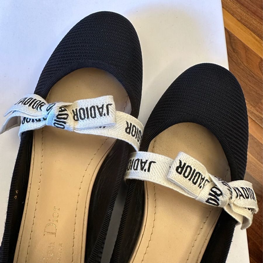 Dior J’adior ballet flats 爆款 蝴蝶結 平底鞋 娃娃鞋-2