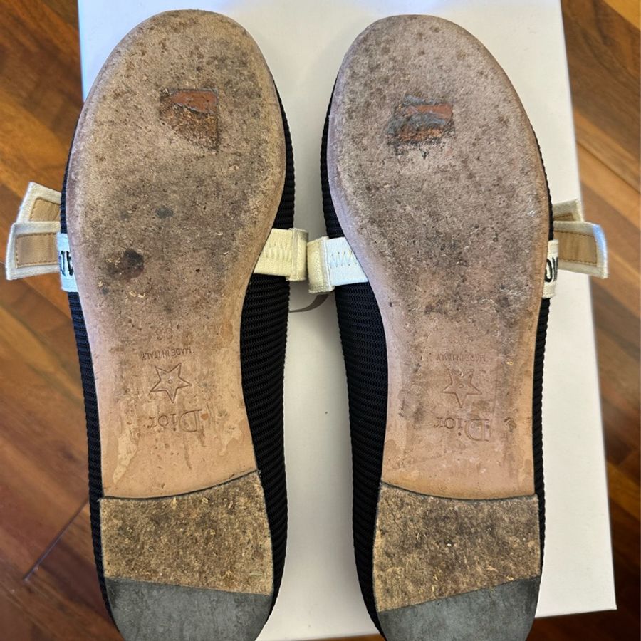 Dior J’adior ballet flats 爆款 蝴蝶結 平底鞋 娃娃鞋-4