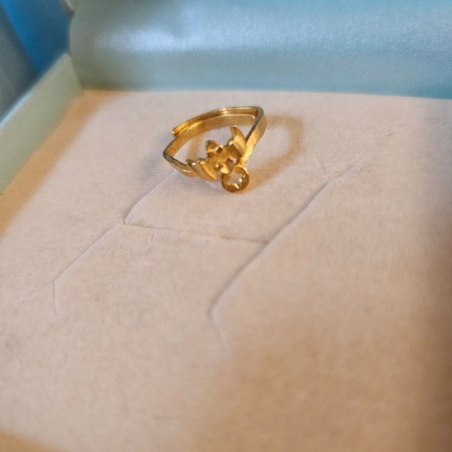 今生金飾 蝠到財到戒 💍-3