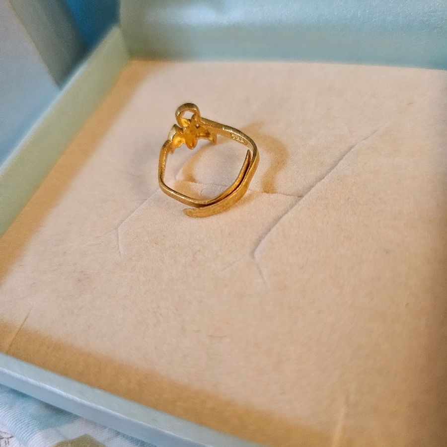 今生金飾 蝠到財到戒 💍-10