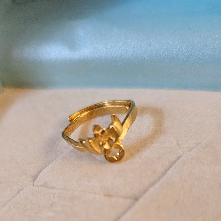 今生金飾 蝠到財到戒 💍-12