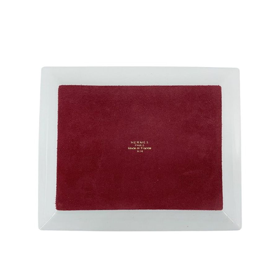 Hermes 駿馬披掛陶瓷置物盤-3