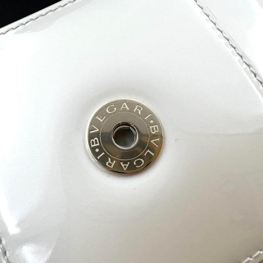 🎁特價🎁Bvlgari 寶格麗 289769 Serpenti 蛇頭迷你小牛皮肩背包 淨白瑪瑙珠光色-12