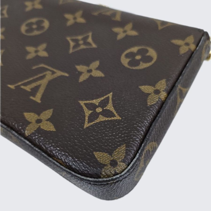 LV 三合一老花信封包(Felicie Pochette)-8