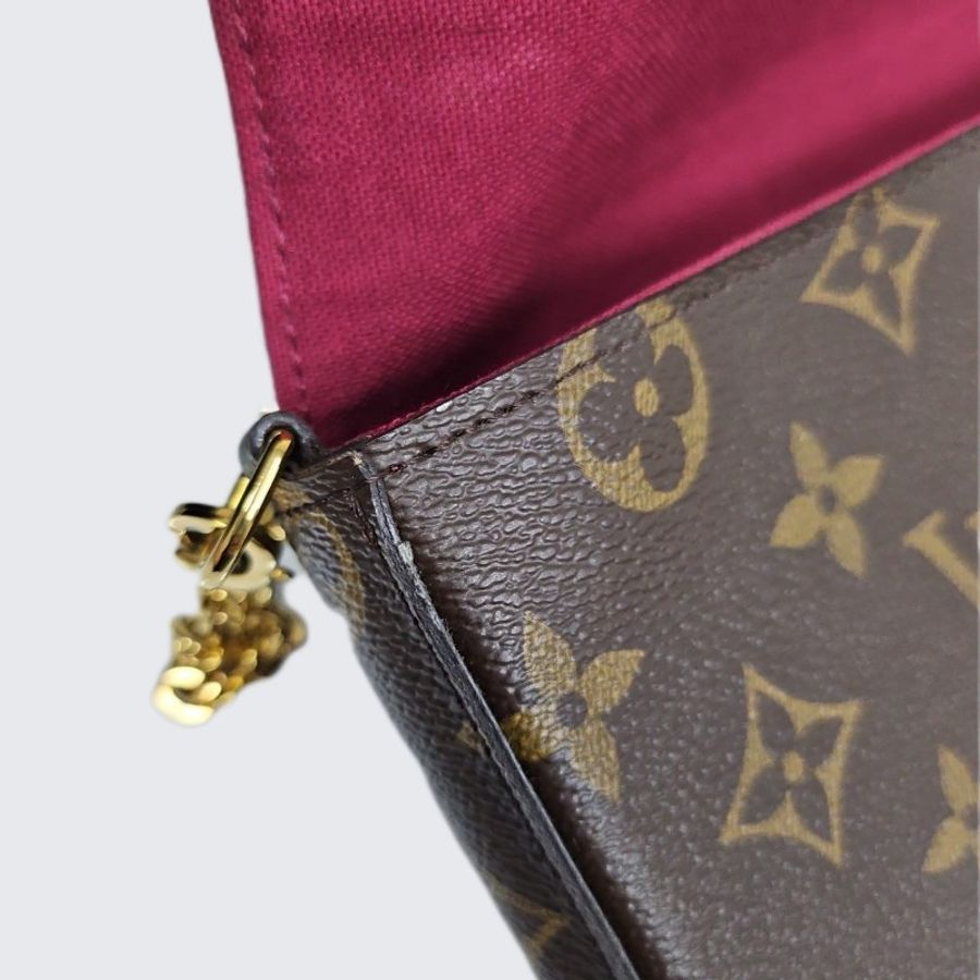LV 三合一老花信封包(Felicie Pochette)-12