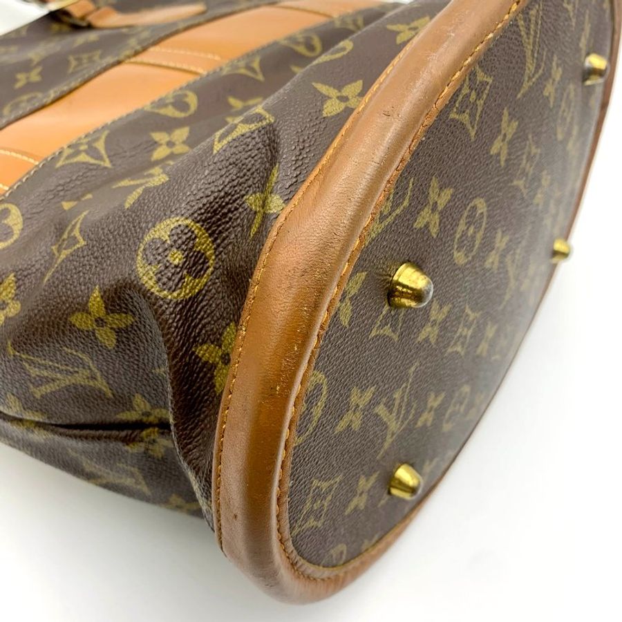 【出清價】Louis Vuitton 北美大水桶包,LV,路易威登,北美限定款,經典包,水桶包,肩背包,二手真品,正品,現貨,免運-20