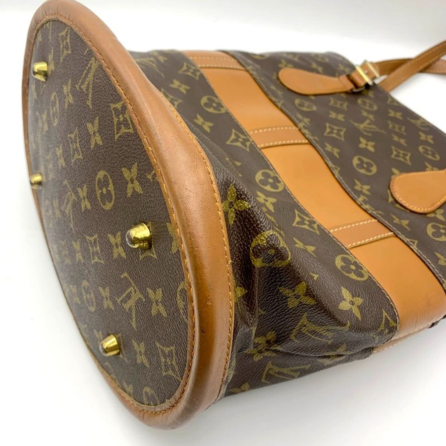 【出清價】Louis Vuitton 北美大水桶包,LV,路易威登,北美限定款,經典包,水桶包,肩背包,二手真品,正品,現貨,免運-23
