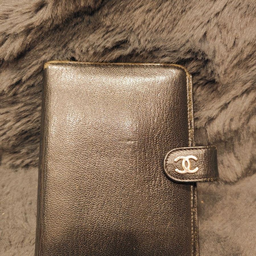 年終出清日本帶回香奈兒vintage 中古筆記本,正常使用痕跡-0