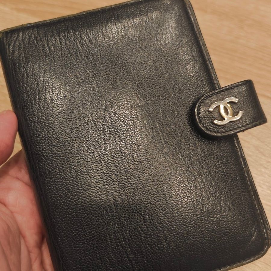 年終出清日本帶回香奈兒vintage 中古筆記本,正常使用痕跡-11
