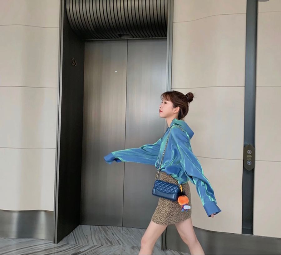 chanel woc 菱格紋流浪包woc mini gabriella woc-17