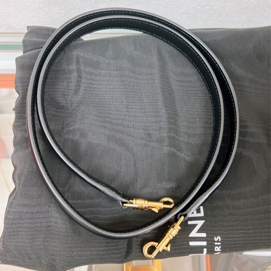 (❌已出) Celine mini 16 bag 黑色16迷你手柄包 單肩斜挎包-18