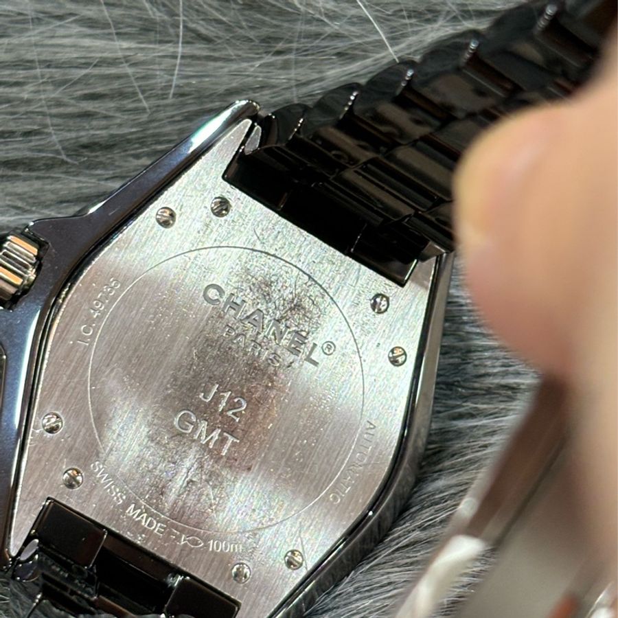 CHANEL J12 GMT 黑色 陶瓷 紅色 數字 41MM 日期 機械 自動 auto 錶 手錶-5
