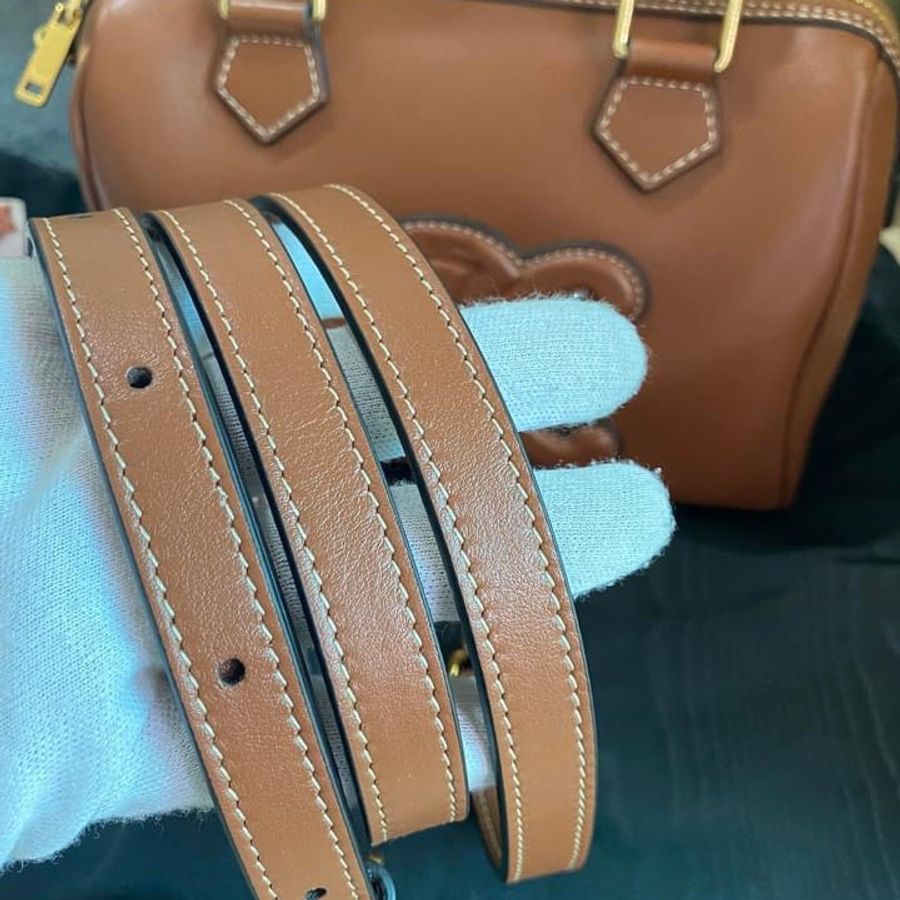 CELINE 小牛皮波士頓包-27