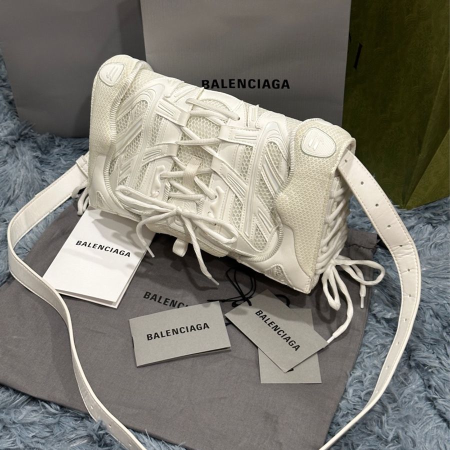 Balenciaga 郵差包🤍（夜光限量版💚）大全配🔥🈶台灣購證❤️‍🔥-4