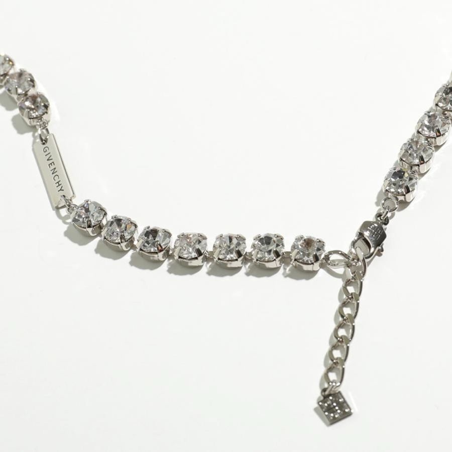 Givenchy水鑽頸鏈💎 4G Crystal long necklace in metal with crystals(男女皆可)-4