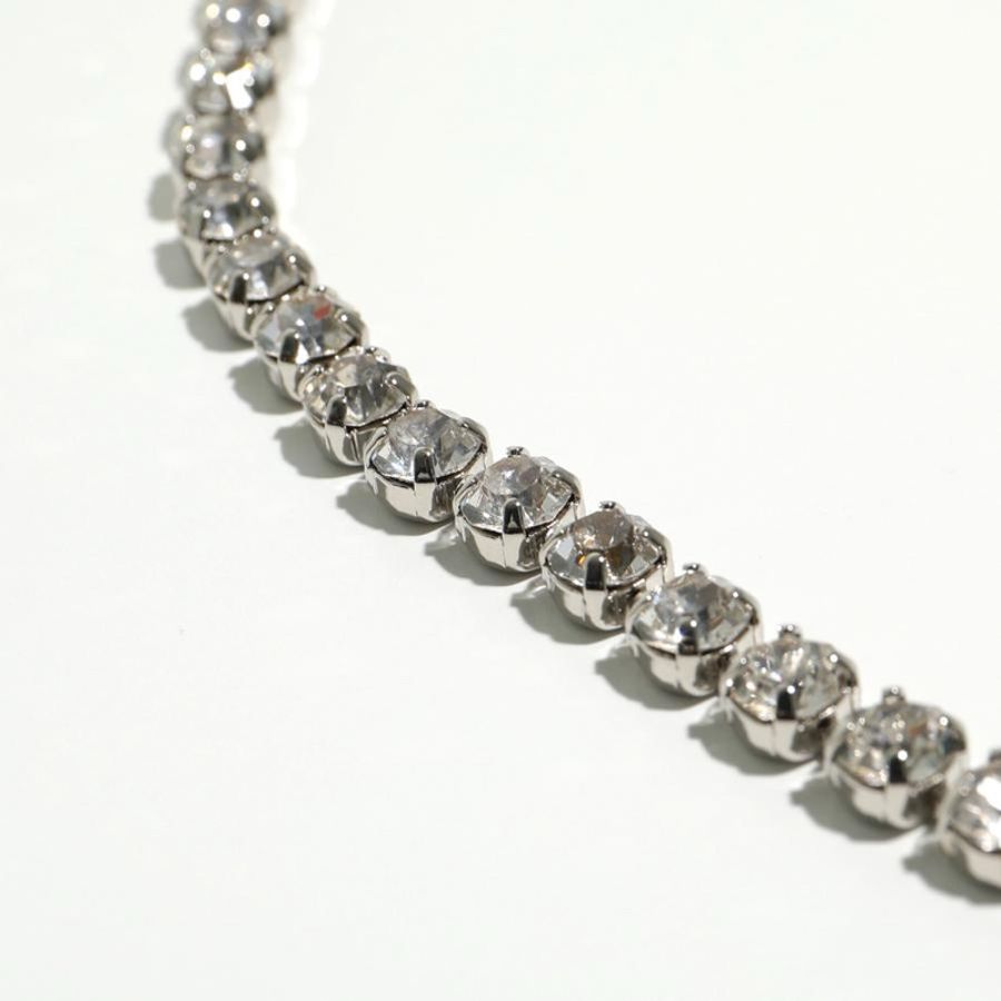 Givenchy水鑽頸鏈💎 4G Crystal long necklace in metal with crystals(男女皆可)-5