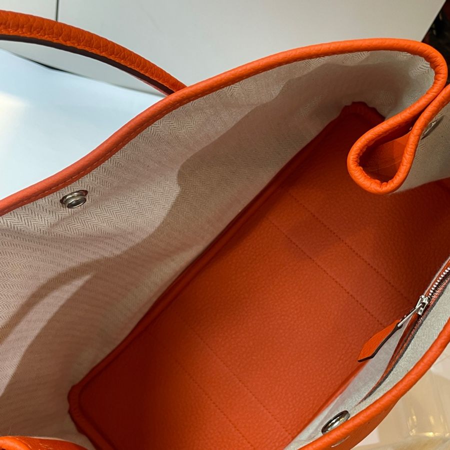 Hermes 橘色Garden Party 36-4