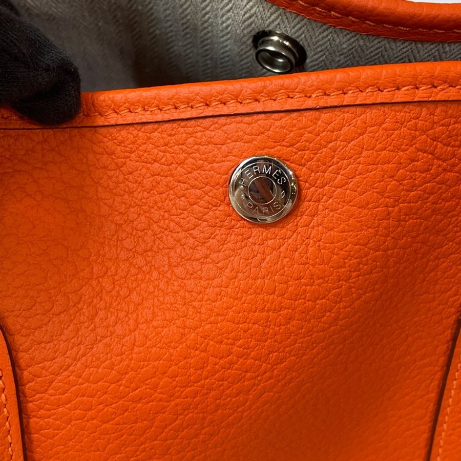 Hermes 橘色Garden Party 36-5