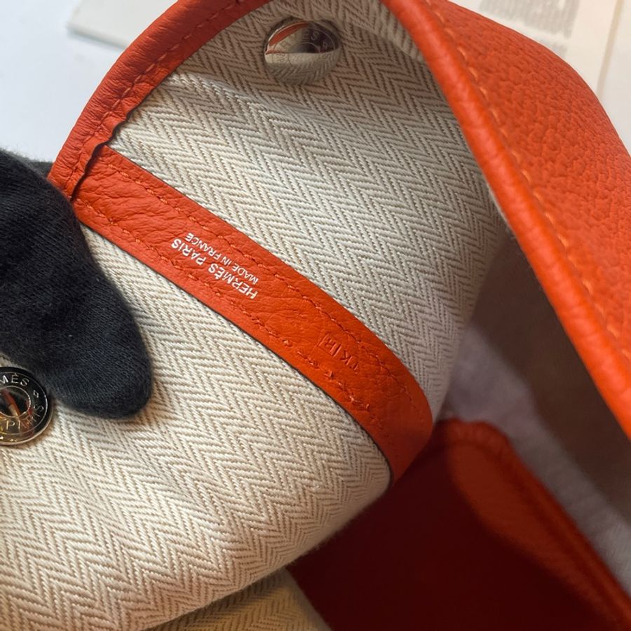 Hermes 橘色Garden Party 36-6