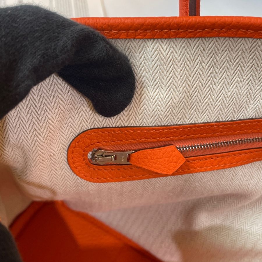 Hermes 橘色Garden Party 36-8