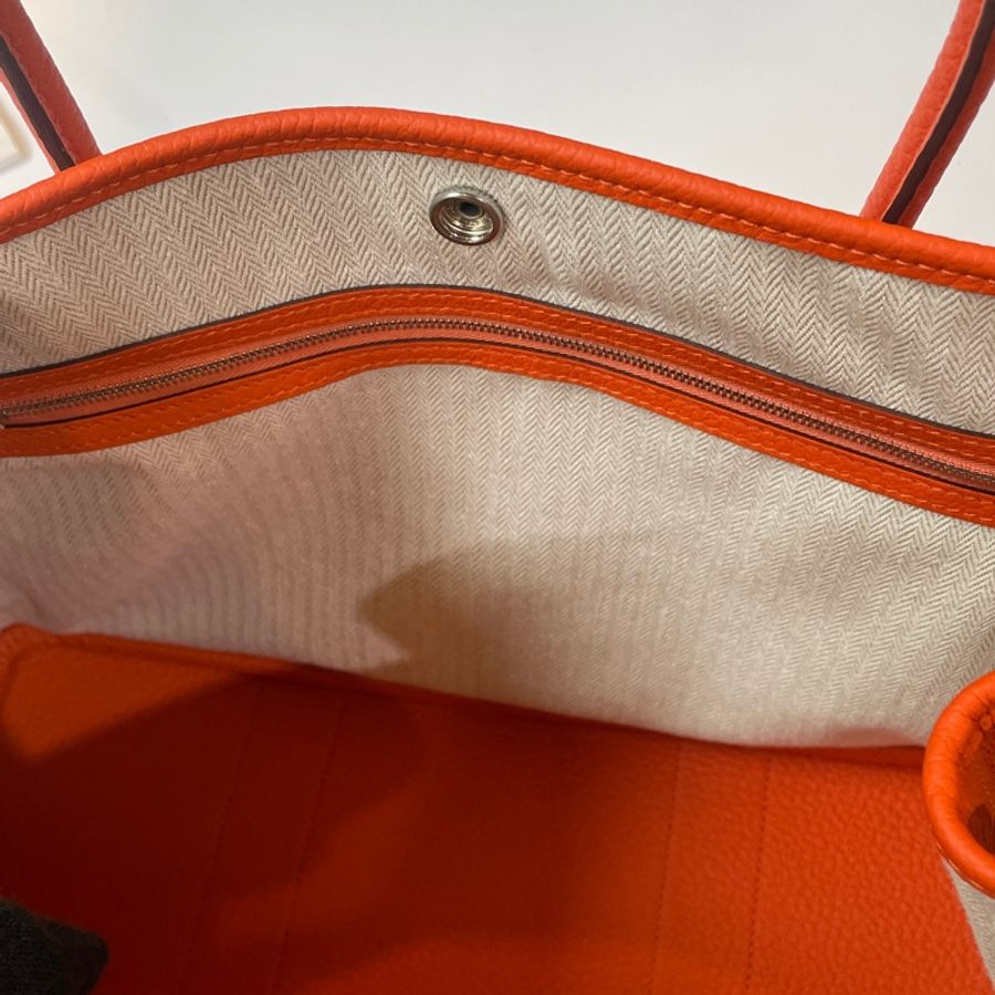 Hermes 橘色Garden Party 36-9