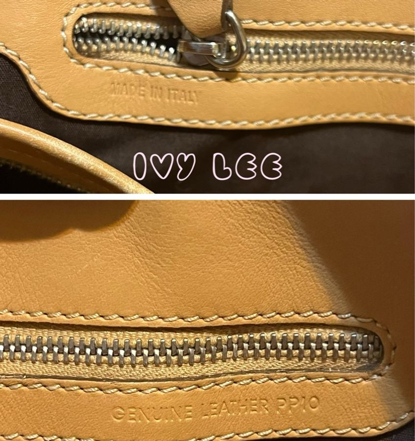 TOD's 經典手提包 肩背包 斜背包 奶茶色 皮革標誌 二手精品-21