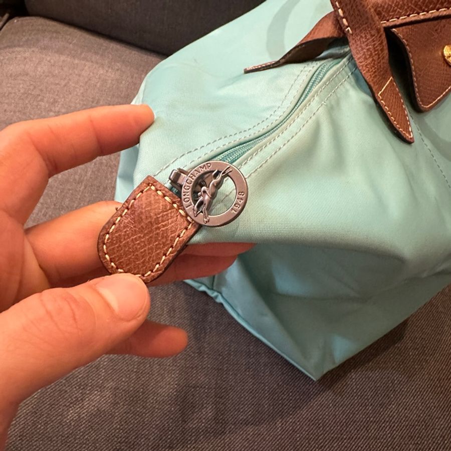 Longchamp 手提包 tiffany綠 特殊色-10