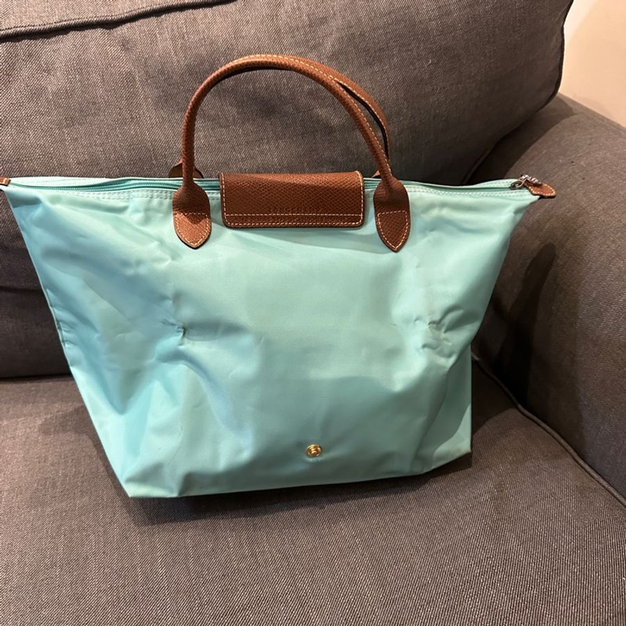 Longchamp 手提包 tiffany綠 特殊色-12