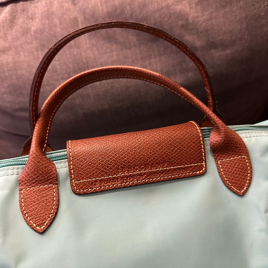 Longchamp 手提包 tiffany綠 特殊色-13