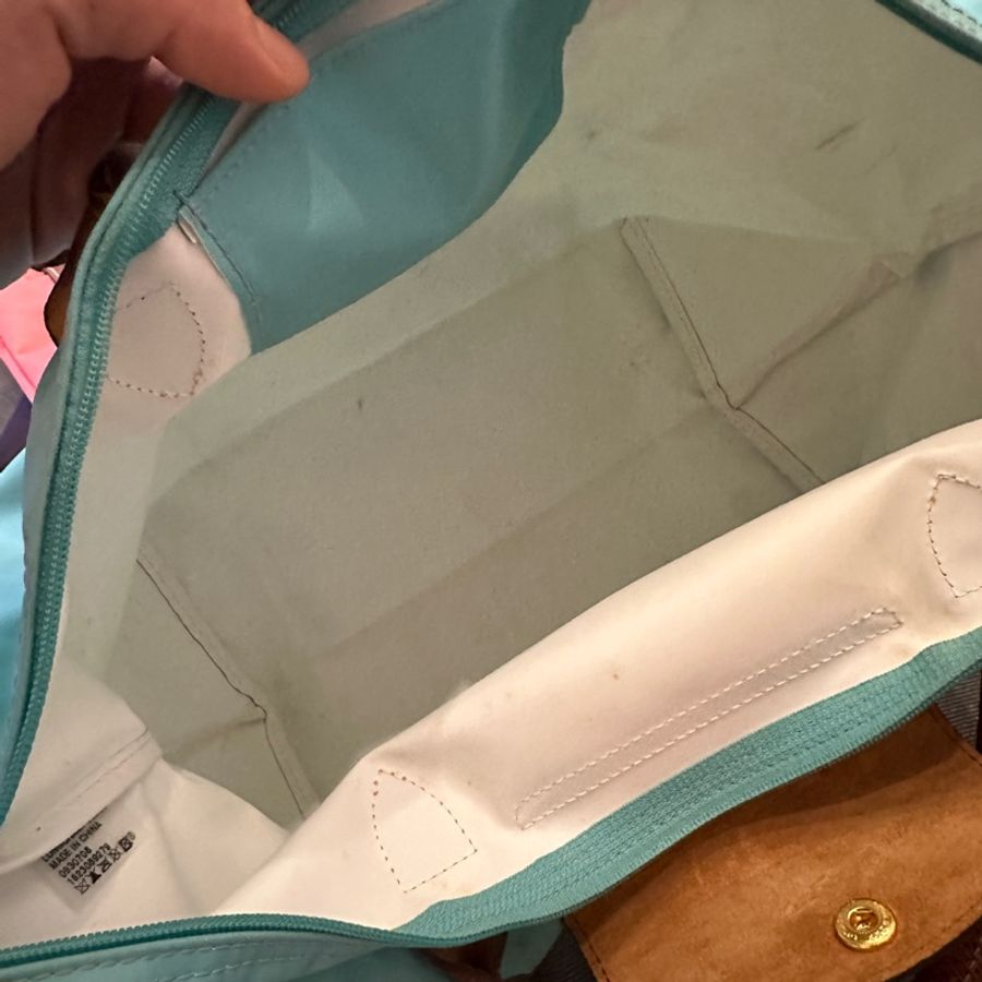Longchamp 手提包 tiffany綠 特殊色-16