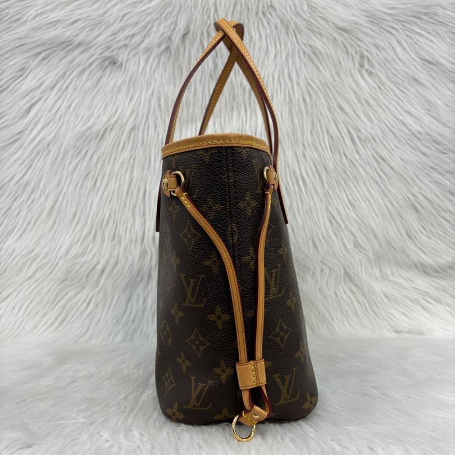 Louis Vuitton M40155老花Neverfull PM小號托特包-1