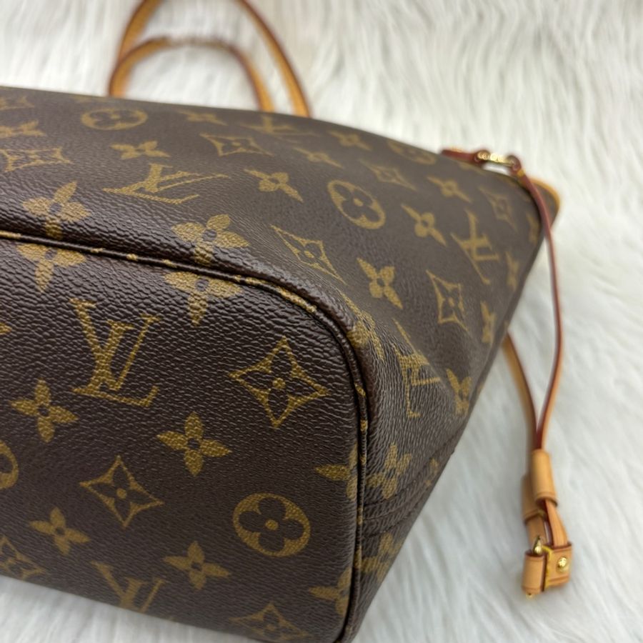 Louis Vuitton M40155老花Neverfull PM小號托特包-6