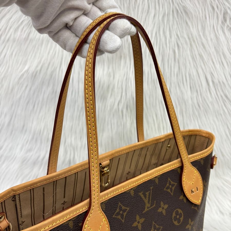 Louis Vuitton M40155老花Neverfull PM小號托特包-9
