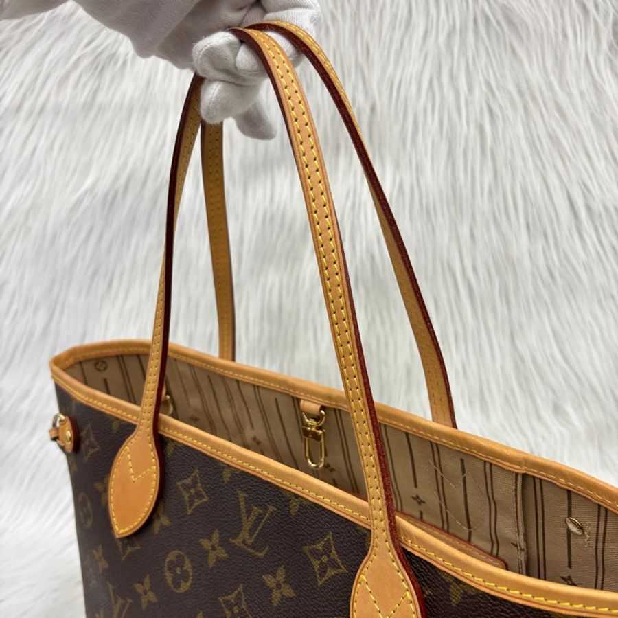 Louis Vuitton M40155老花Neverfull PM小號托特包-10
