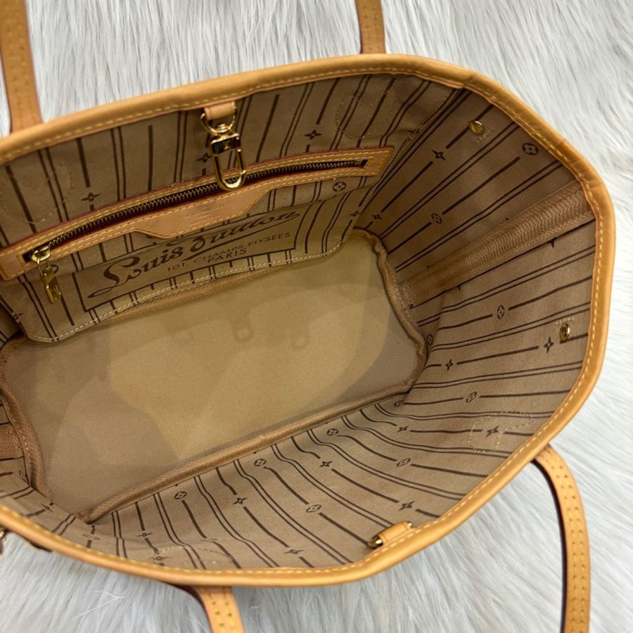 Louis Vuitton M40155老花Neverfull PM小號托特包-13