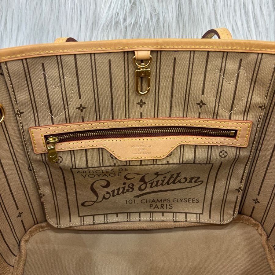Louis Vuitton M40155老花Neverfull PM小號托特包-15