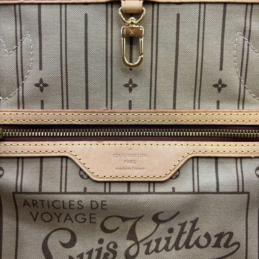 Louis Vuitton M40155老花Neverfull PM小號托特包-17