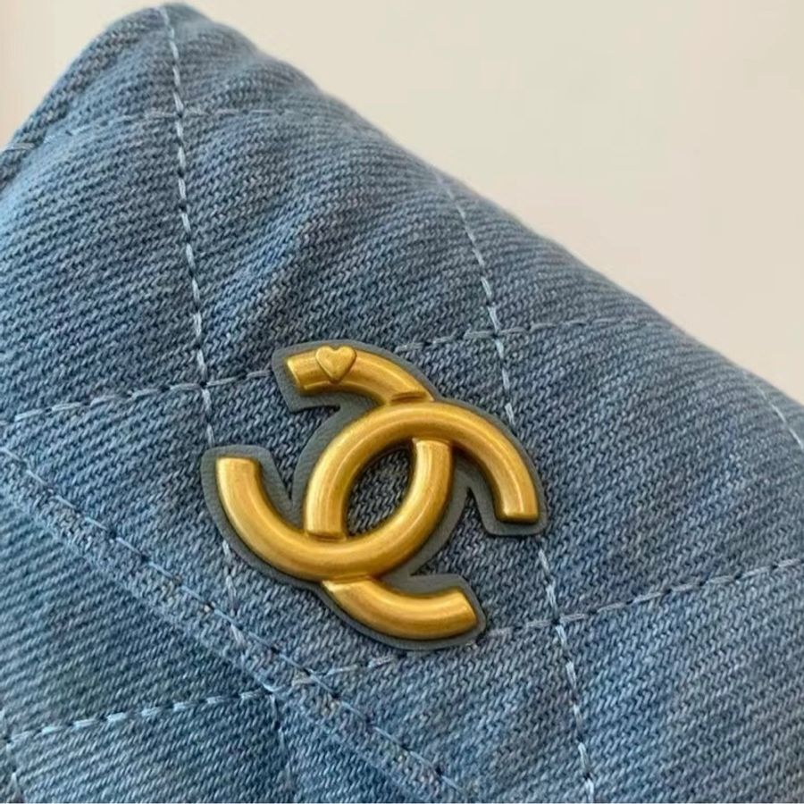【哥吉拉精品時尚】Chanel VIP 限定牛仔包 全新離櫃品-7