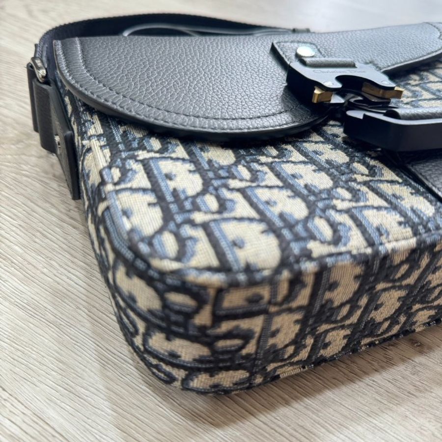 Christian Dior Saddle 小型翻蓋郵差包-4