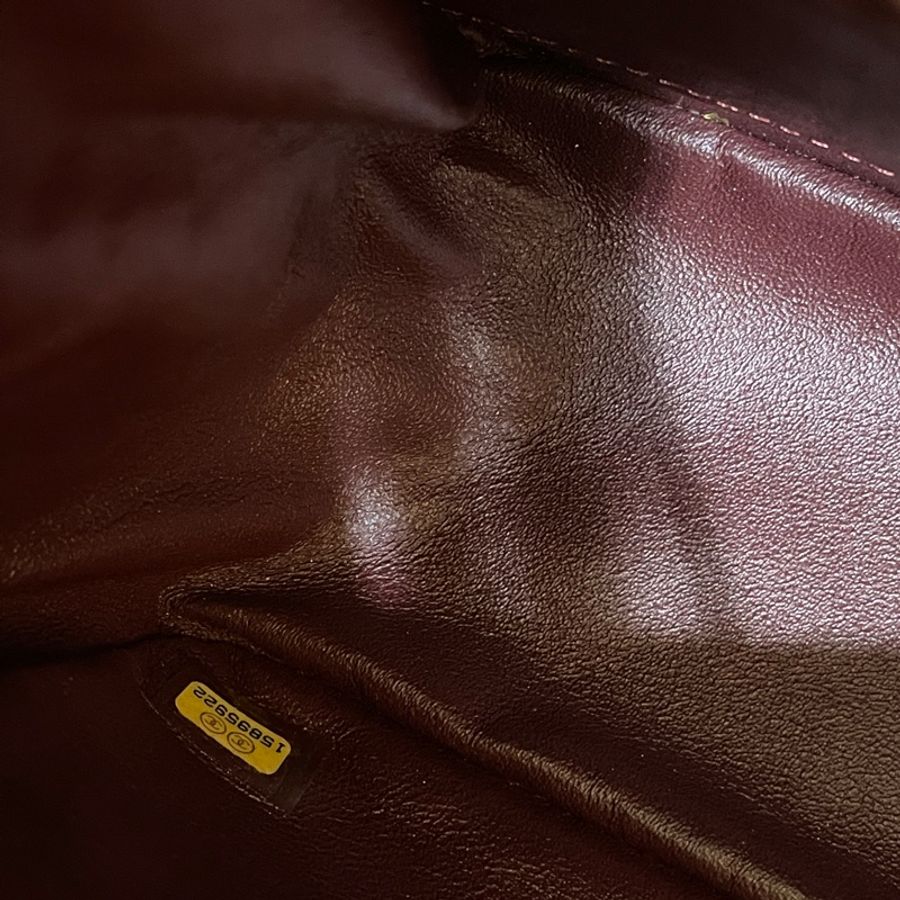 CHANEL 黑銀2.55 32cm-8