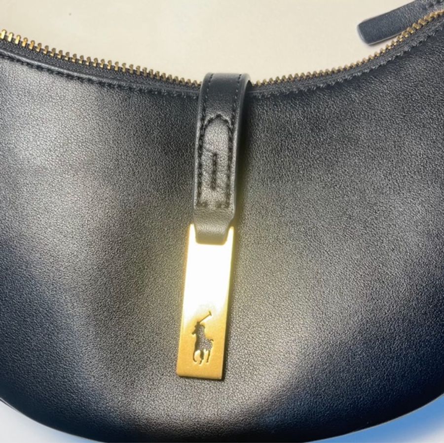 Ralph Lauren Polo ID Mini 可頌包 月牙包8.9成新-5