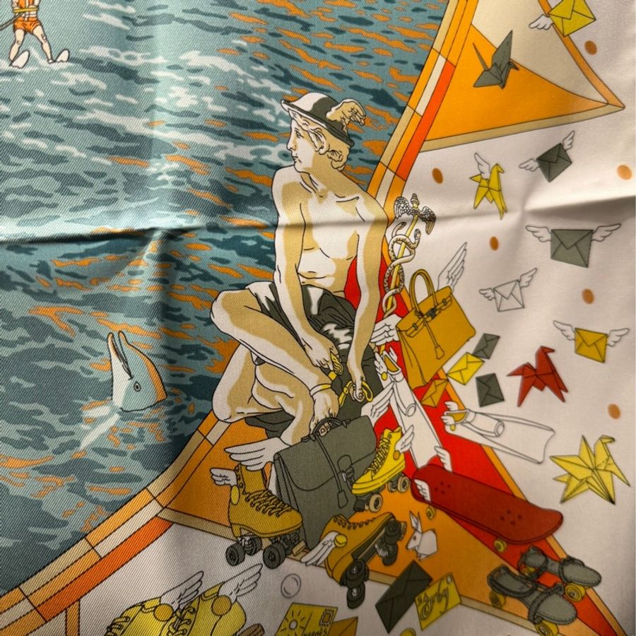 (全新)Hermes 2024新款絲巾 愛馬仕旗艦-2