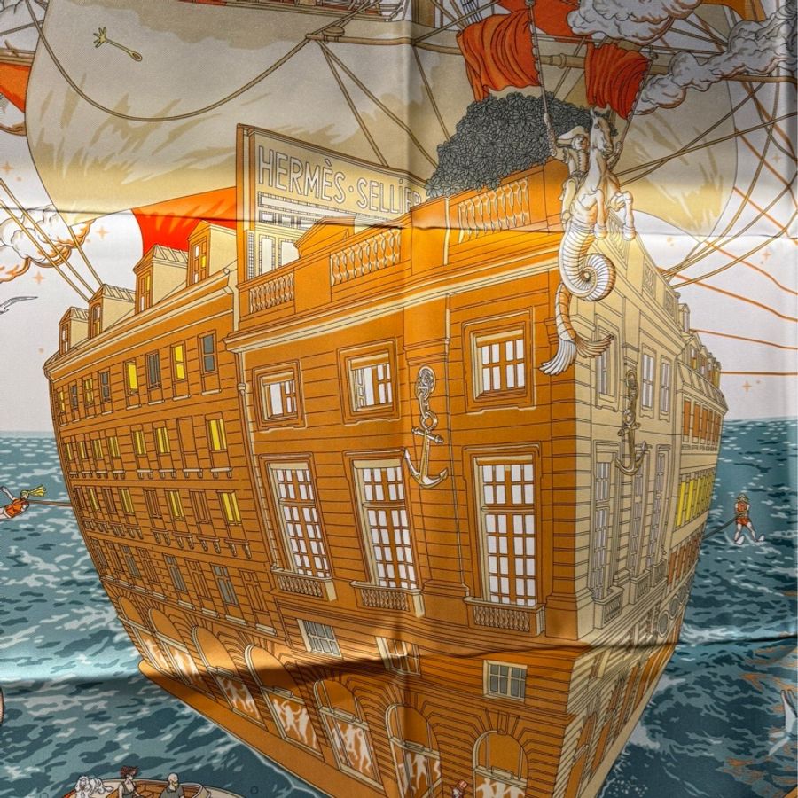 (全新)Hermes 2024新款絲巾 愛馬仕旗艦-3