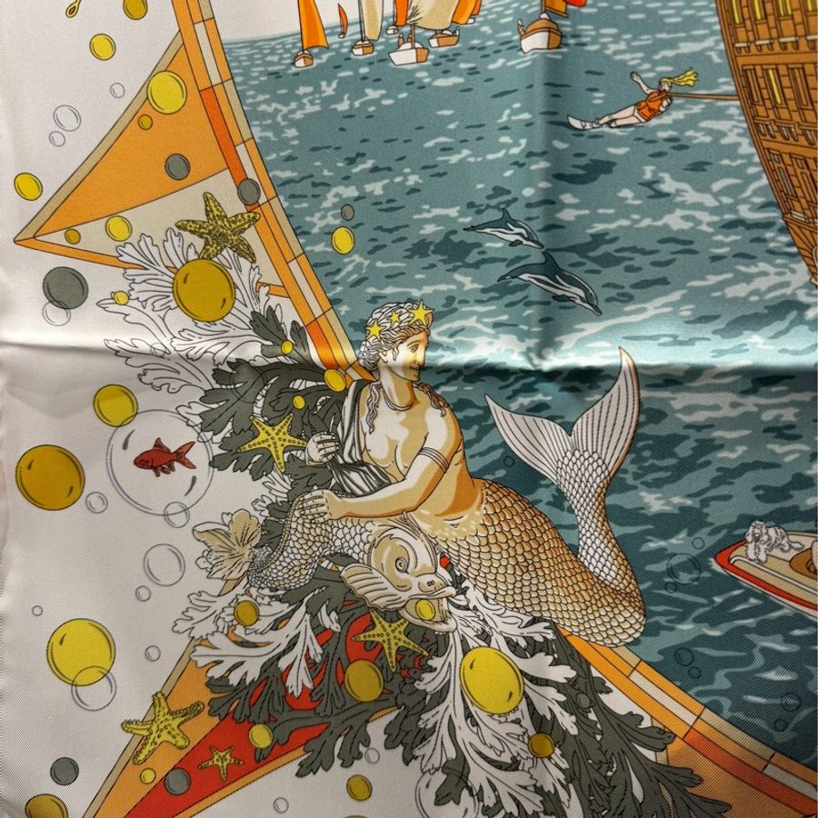 (全新)Hermes 2024新款絲巾 愛馬仕旗艦-4