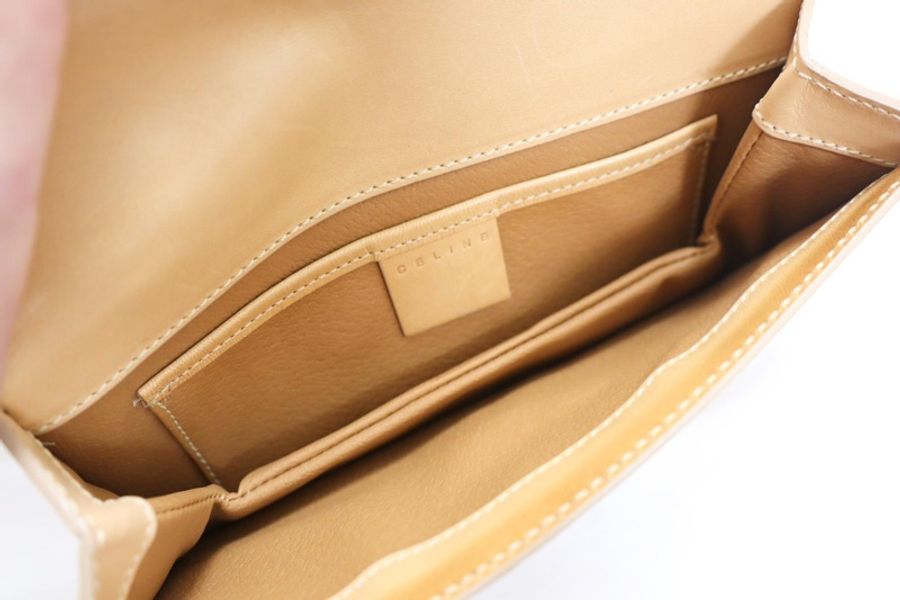 Celine 杏色包包Shoulder Bag🤎-4