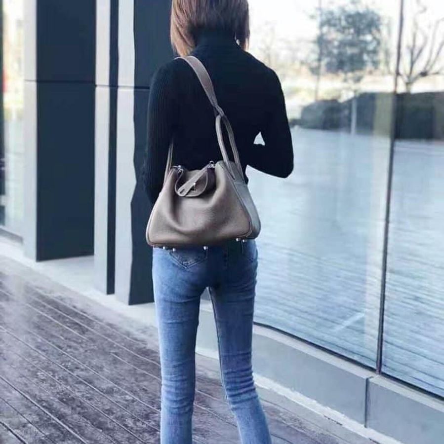 🐴 Hermes Lindy 34 經典款大象灰-3