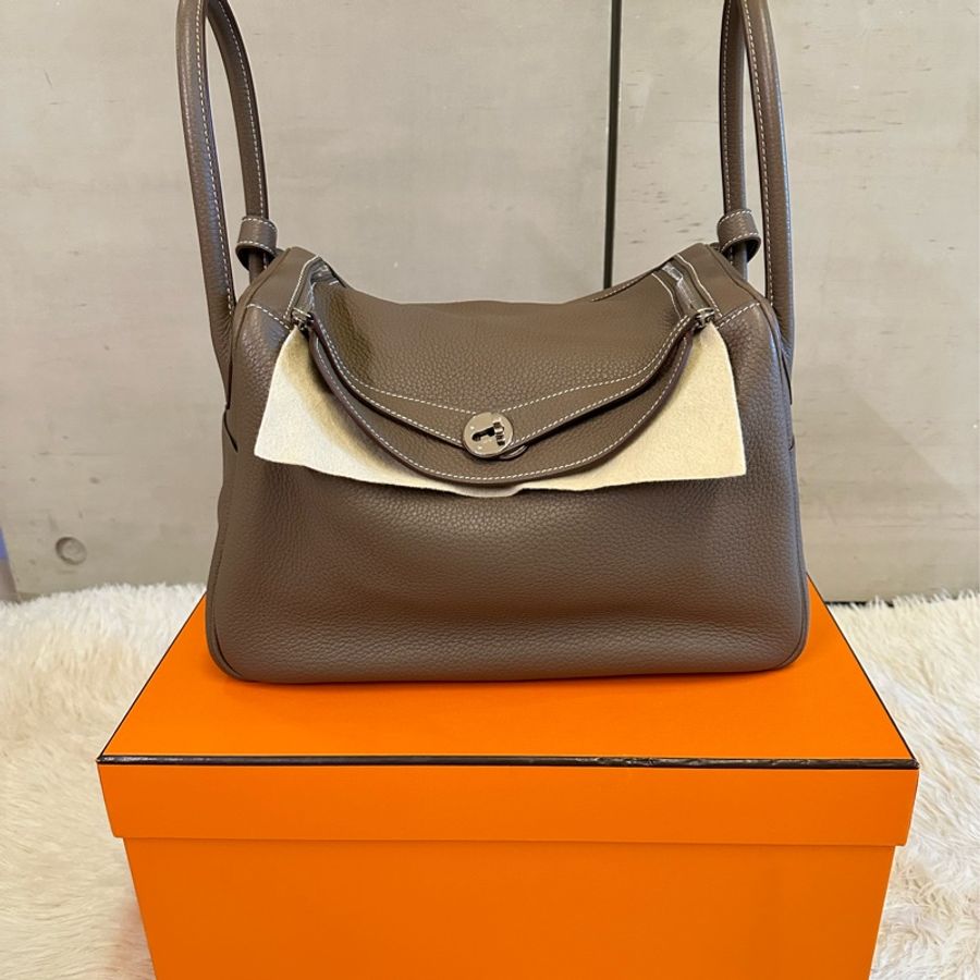 🐴 Hermes Lindy 34 經典款大象灰-5
