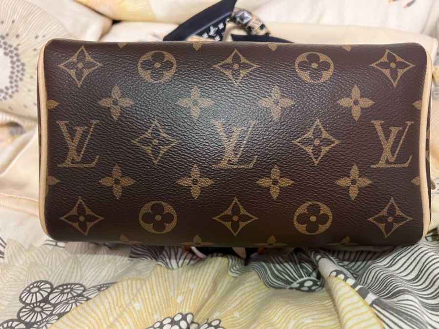 LV speedy 20 經典老花(不含絲巾)-3